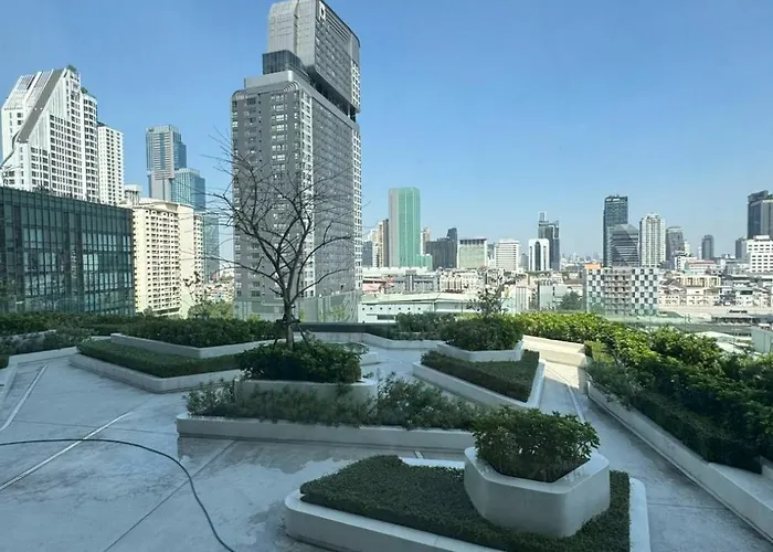 아파트 ห้องพักใจกลางกรุงเทพฯ ใกล้สยาม 방콕