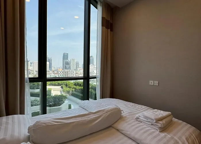 ห้องพักใจกลางกรุงเทพฯ ใกล้สยาม 아파트 방콕