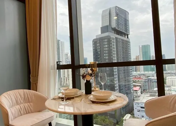 ห้องพักใจกลางกรุงเทพฯ ใกล้สยาม 방콕