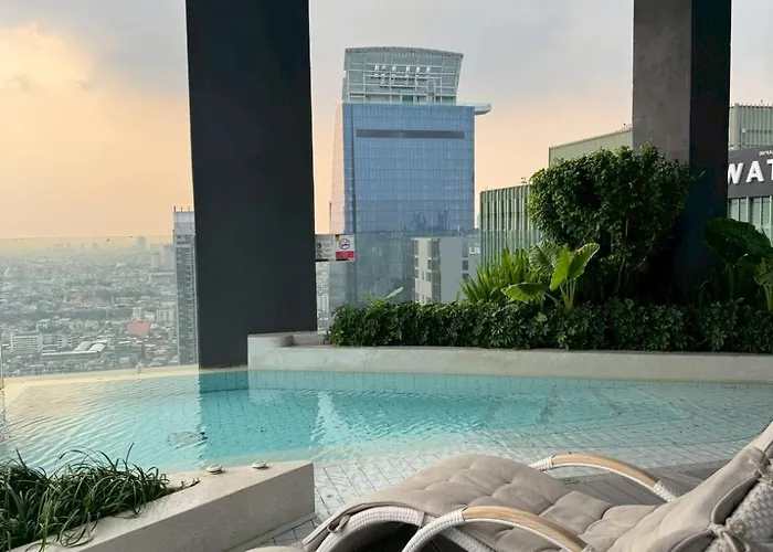 ห้องพักใจกลางกรุงเทพฯ ใกล้สยาม 아파트 방콕